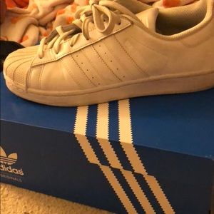 White adidas